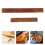 4Sets Natural Camel Bone Acoustic Guitar Bridge Saddle and Nut Set 10