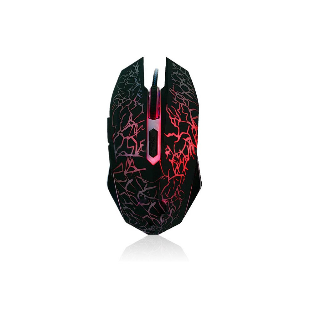 Usb Wired Adjustable 2400 Dpi High Performance Rgb Backlit Pc Gaming Mouse 7422625849858