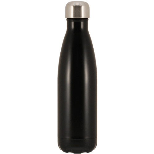 Stahl-Thermosflasche 0,5L schwarz