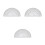 3 Pcs Charger Cable Metal Ruler Protractor Student 8