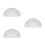 3 Pcs Charger Cable Metal Ruler Protractor Student 10