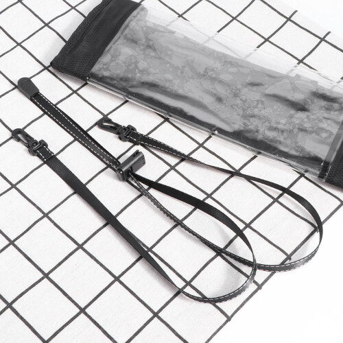 3Pcs Durable Outdoor Map Bag Waterproof Stationery Pouch with Strap 2