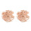 2Pièces Chevilles Bois Flûtées Beige, Assemblage Stable Sûr 6