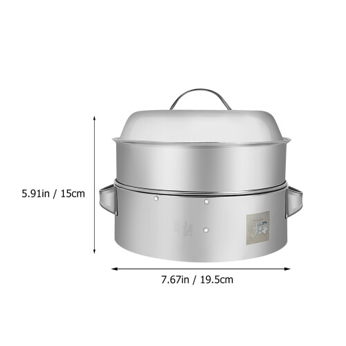 Multi-Functional Stainless Steel Steamer Basket With Lid 2