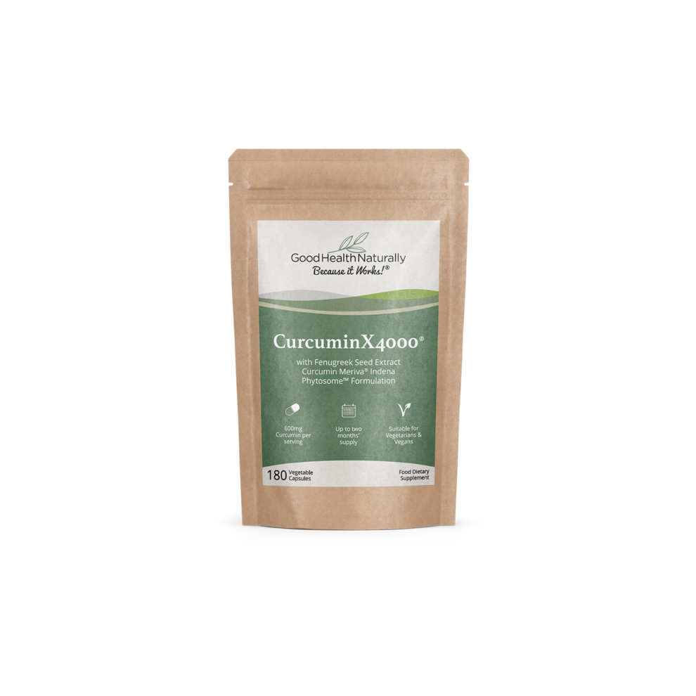 Good Health Naturally Curcumin X4000 With Fenugreek Seed Extract