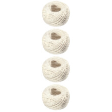 4Pcs Natural Twine String Jute Cord for Party DIY Art and Home Decor