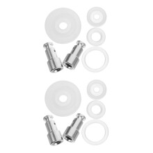 2Sets Stainless Steel Cooker Float Valve White Kitchen Parts