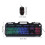 2Sets Gaming Keyboard Mouse Set Metaalpaneel Rgb Zwart 2