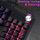 2Sets Gaming Keyboard Mouse Set Metaalpaneel Rgb Zwart 4
