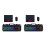 2Sets Gaming Keyboard Mouse Set Metaalpaneel Rgb Zwart 11