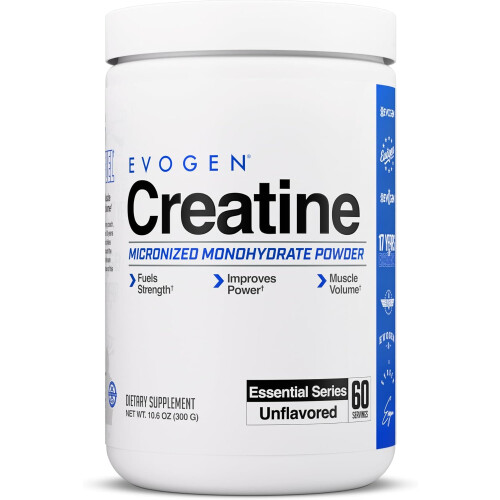 Evogen Creatine Monohydrate Powder, Unflavoured - 300g