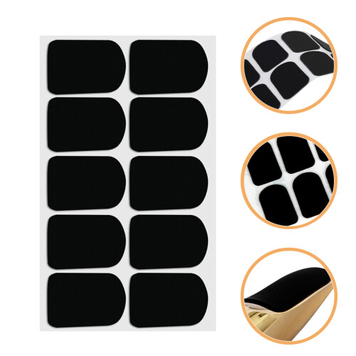 Patchs Bouche Saxophone Silicone Noir Protection Et Confort 2