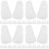 24Paren Witte Babyvoetmodellen Plastic Voor Display Van Sandalen 6