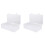 4Pcs Plastic Thread Spools Storage Containers Clamshell Lock Design 2