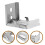 4St Aluminium En Plastic Blind Montageset 10