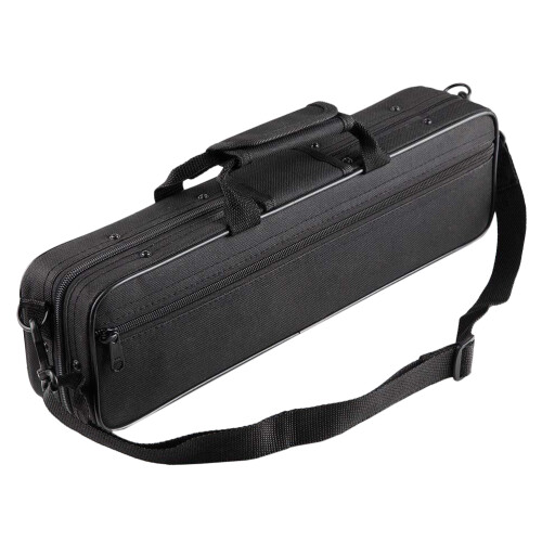 3Pcs Padded Black Flute Carry Bag Shoulder Strap for Storage Use 1