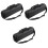3Pcs Padded Black Flute Carry Bag Shoulder Strap for Storage Use 4