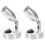 2Pcs Silver Cabin Reading Lights Marine Boat Adjustable Brightness 2