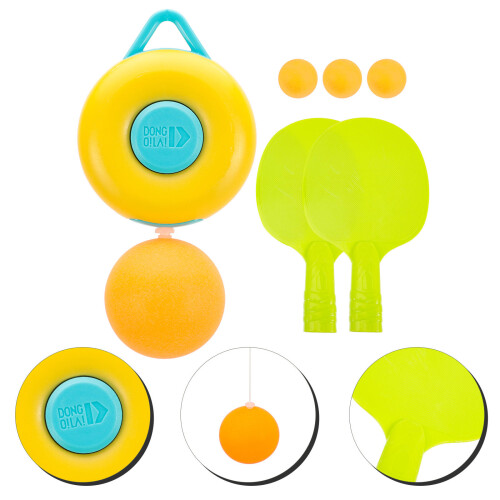 2Sets Premium Kids Table Tennis Trainer Hanging Exercise Kit 1