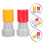 4Pcs Guitar Aids Stamp Plastic Chord Assistant Green Orange Set 7