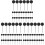 Black Drawing Pins for Cork Boards and Craft Projects 8