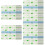 500Pcs Multi Cosmetic Hand Palettes Foundation Mixing 9