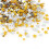Fijne Glinsterende Pentagram Confetti Goud Feest 3