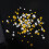 Fijne Glinsterende Pentagram Confetti Goud Feest 6