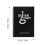 2Pcs DIY Guitar Sheet Music Book Black Lightweight Coil Notebook 2