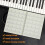 2Pcs DIY Guitar Sheet Music Book Black Lightweight Coil Notebook 3