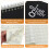2Pcs DIY Guitar Sheet Music Book Black Lightweight Coil Notebook 6