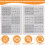 2Pcs DIY Guitar Sheet Music Book Black Lightweight Coil Notebook 7
