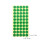 3000St Groene Decoratieve Zelfklevende Stickers Van Koperpapier 2