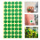 3000St Groene Decoratieve Zelfklevende Stickers Van Koperpapier 7