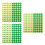 3000St Groene Decoratieve Zelfklevende Stickers Van Koperpapier 10