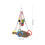 2Sets Hanging Bird Hammock Sturdy Parakeet Climbing Perch 9