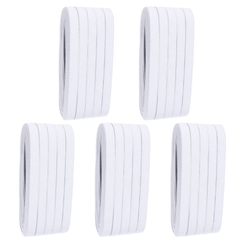 3Pcs White Elastic Spool Durable Knit Strap for Sewing Crafts 1