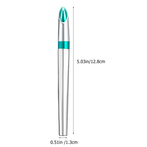 2Pcs Waterproof Eyebrow Pencil Silver Four-Fork for Women Gift 1