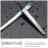 2Pcs Waterproof Eyebrow Pencil Silver Four-Fork for Women Gift 6