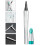 2Pcs Waterproof Eyebrow Pencil Silver Four-Fork for Women Gift 9