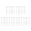 60Sets Universal Fit Vertical Blind Stem Repair Kit White Plastic Tabs 7