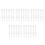 60Sets Universal Fit Vertical Blind Stem Repair Kit White Plastic Tabs 9