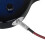 5St Professionele Donkerrode Gitaar Kabels Nylon 4