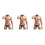 3St Grijze Zwemslips Triangle Stijl Drogend Strand 6