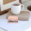 5Pcs Durable Pink Office Stapler Small Portable Stapler for Students 3
