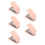 5Pcs Durable Pink Office Stapler Small Portable Stapler for Students 7