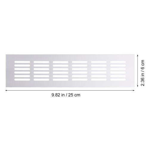 2 Pcs Shoe Cabinet Air Vent Under Floor Deflector 1