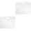 2Pcs Transparent Plastic File Folder Large Capacity for Office Use 4