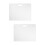 2Pcs Transparent Plastic File Folder Large Capacity for Office Use 8