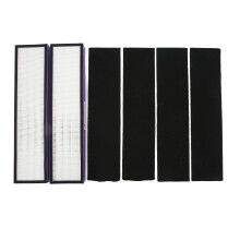True HEPA-vervangingsfilter compatibel met GermGuardian FLT5000AC5250PT AC5300B-modellen, inclusief koolstofvoorfilter voor geurverwijdering.